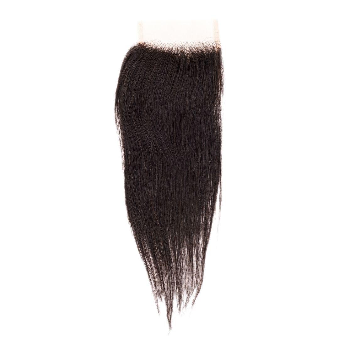 Brazilian Silky Straight Closure - Arkeyia's Crown Xtensions