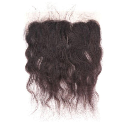 Raw Indian Natural Curl Transparent Frontal -13” x 4” - Arkeyia's Crown Xtensions