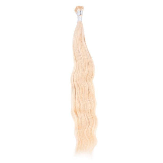 Raw Indian Natural Wave Blonde I-Tip/Fusion Extensions - Arkeyia's Crown Xtensions